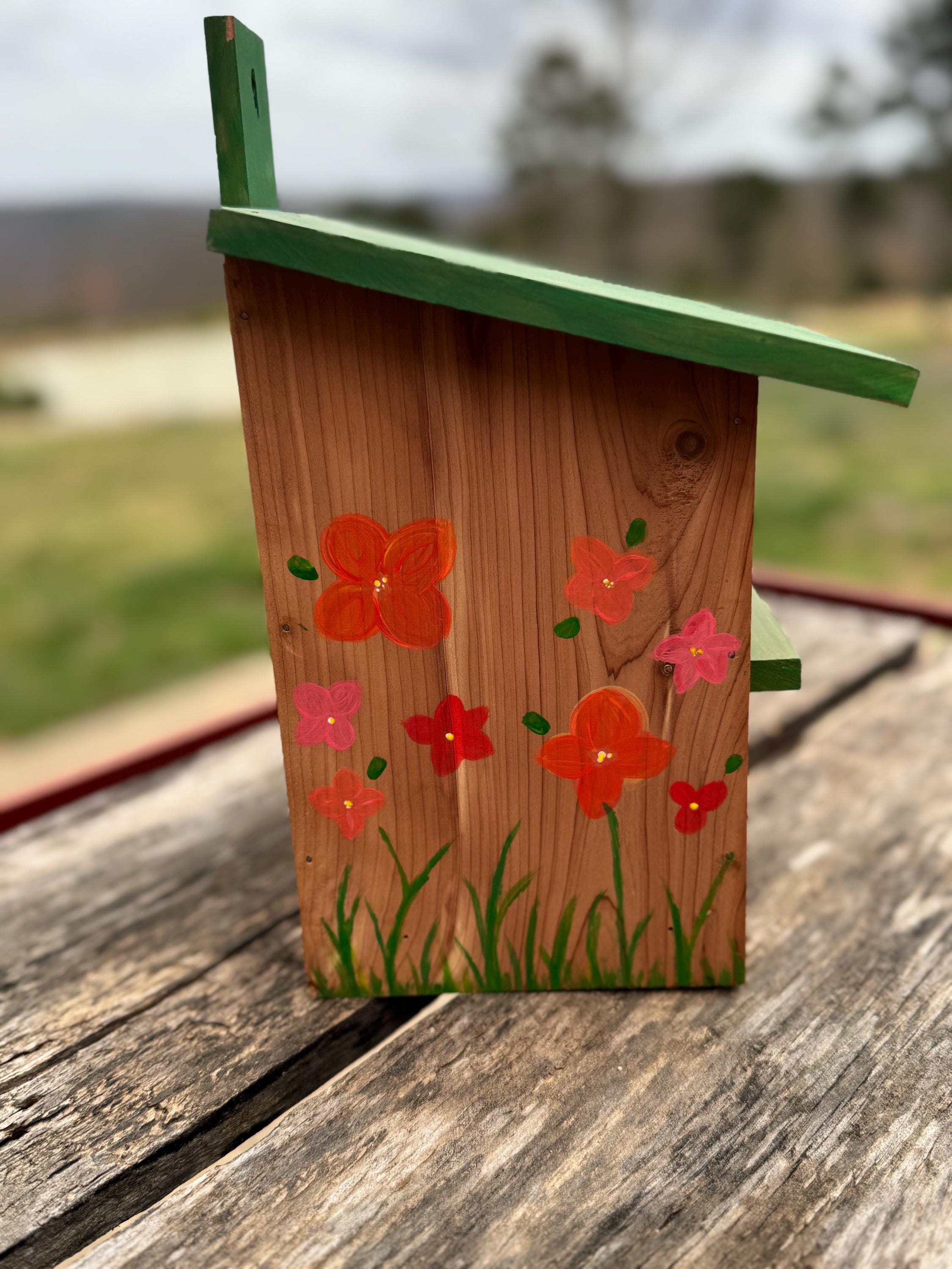 Handcrafted Cedar Bird House
