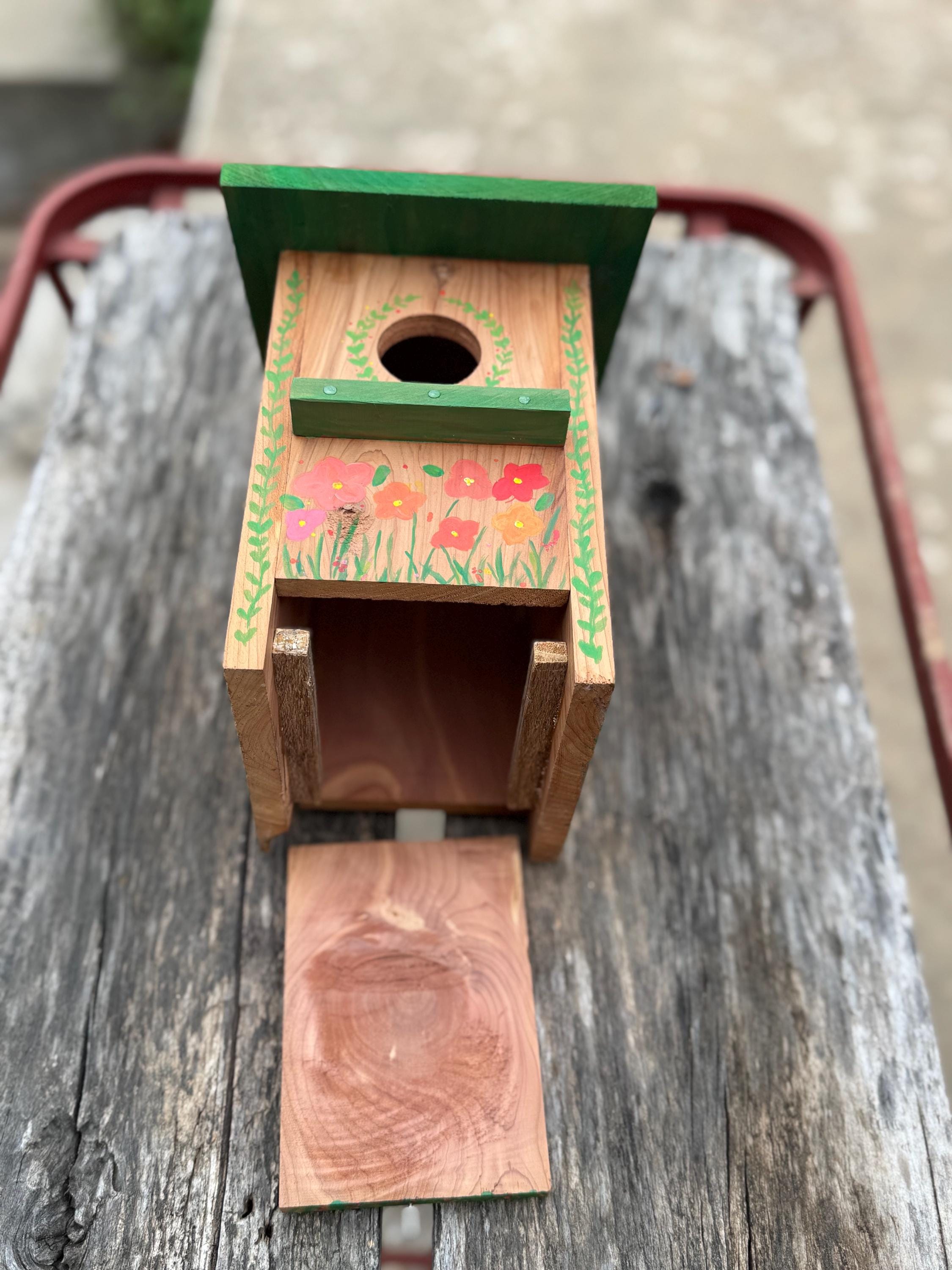 Handcrafted Cedar Bird House