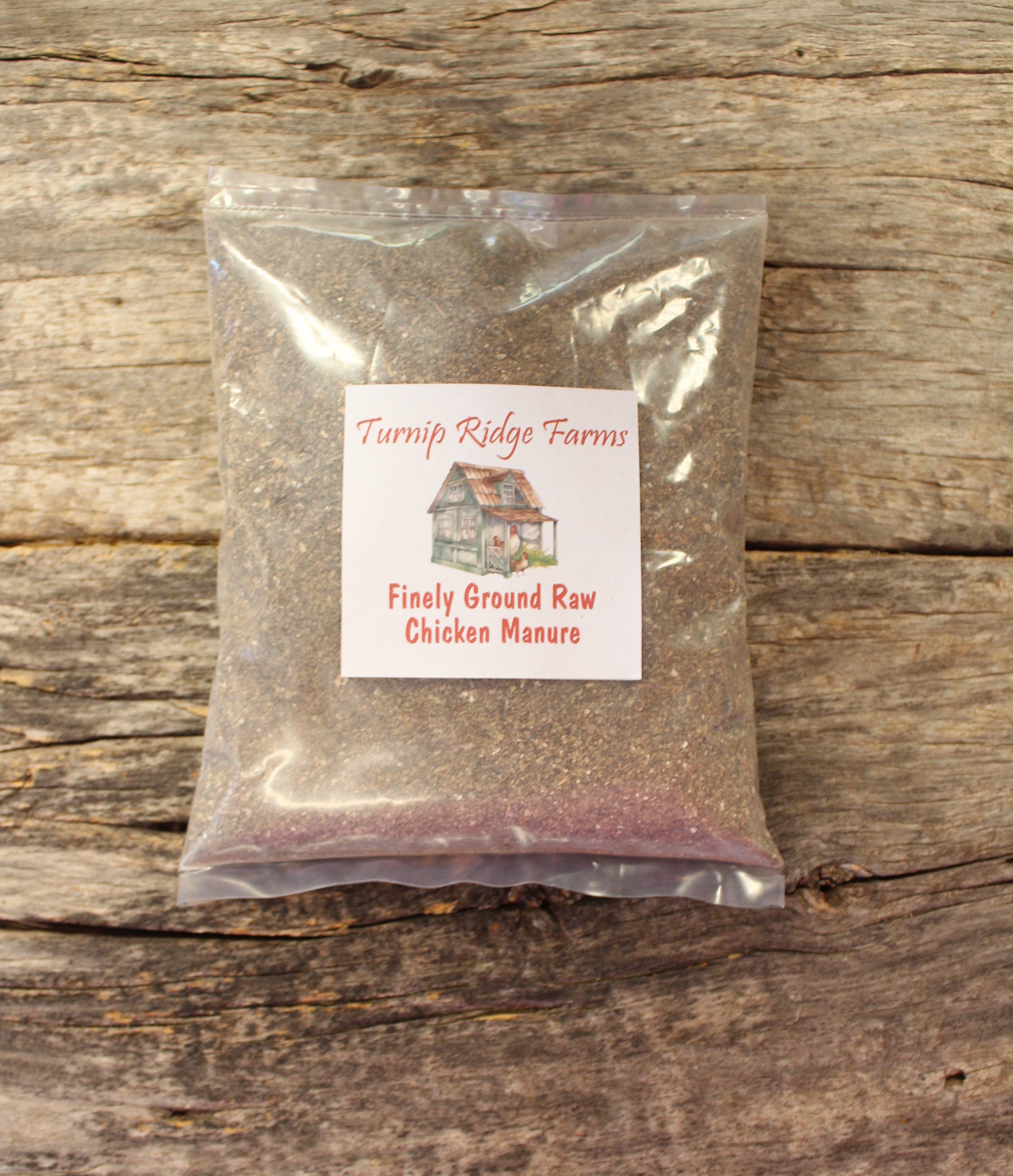 Finely Ground Raw Chicken Manure: Natural Garden Fertilizer